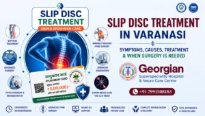 Slip Disc Treatment in Varanasi: Symptoms, Causes, Treatment & When Surgery is Needed